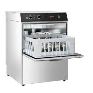 Mobile Mini-Gläserspülmaschine - 2,77 kW - mit Klarspüler- & Laugenpumpe