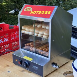 Hot Dog Steamer - 2000 W