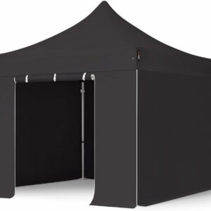 Faltpavillon Professional 3x3 m schwarz